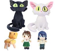 AZERISSO Suzume no tojimari bambole peluche Giocattoli di giocattoli ripieni di suzume giocattoli (Gatto nero)