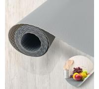 AZERODESIGN -Protector Cassetti Cucina-Tappetino Antiscivolo Ritagliabile-Protezione per Cassetti-Tappetino per Cucina-Protector Piano Piano di lavoro-Organizzatore Cassetti (Grigio, 20)