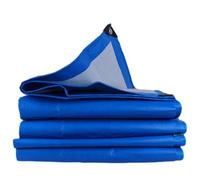 AZHANGYB Telo Impermeabile Esterno 180 G/M² 2x7m, Telone Impermeabile, per Camion, con Occhielli, Stabile, in Tessuto per Mobili da Giardino, Trampolino, Auto, Legno, Camion, Barca