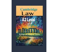Azhar Ul Haque Sario Cambridge Law A2 Level (Tascabile)