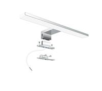Azhien LED Lampada da Specchio 5W,Luce Specchio Bagno Bianco Neutro 4000K 500lm,Montaggio 3 in 1,Applique da Parete IP44 da 30cm per Specchio,Lampada Armadio,Luce per Trucco,230V,300mm