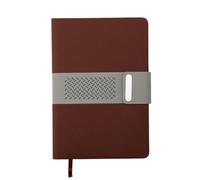 AZHKJKZH Bloc-Notes Bloc-Notes Il Diario Portatile può Essere Disteso Come Un Libro dei Verbali delle Riunioni cancelleria per Ufficio(Rot)