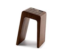AZHKJKZH Blocco Coltelli Vuoto Ceppo Portacoltelli in Legno, Universale in Senza Slot Coltelli Organizer Utensili da Cucina