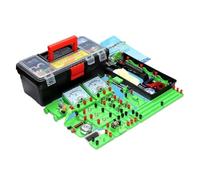 AZHKJKZH Didattico di Elettromagnetismo Scatola for Esperimenti di Fisica Ed Elettricità, for Circuiti for L'università para Principiantes