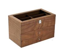 AZHKJKZH espositori per Occhiali da Sole Espositore for Occhiali da Sole in Legno, Custodia for for La Casa Arredamento per la casa(34x20x23cm)