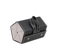 AZHKJKZH espositori per Occhiali da Sole Espositore for Occhiali Pieghevole, Porta da Sole Arredamento per la casa(Black,16..8x12.3x11.7cm)