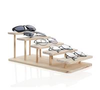 AZHKJKZH espositori per Occhiali da Sole Portaocchiali for 5 Paia, Stabile Supporto for Scrivania Arredamento per la casa