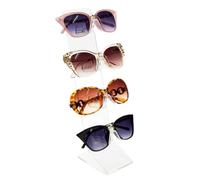 AZHKJKZH espositori per Occhiali da Sole Supporto for Occhiali da Sole in Acrilico, Organizer for, Porta Arredamento per la casa(2.75x4x13inch)