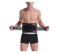 AZHKJKZH Fascia Lombare Cintura Dimagrante per la Vita, Regolabile, per Allenamento in Palestra, Fitness, Sauna Supporto Schiena(S)