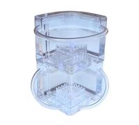 AZHKJKZH Formica Nido Castello delle Formiche Habitat Idee per Un Formicaio Fattoria di Osserva Le Scavare I Propri Tunnel nelle Case Casette per Formiche(White)