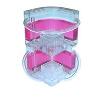 AZHKJKZH Formica Nido Castello delle Formiche Habitat Idee per Un Formicaio Fattoria di Osserva Le Scavare I Propri Tunnel nelle Case Casette per Formiche(Pink)