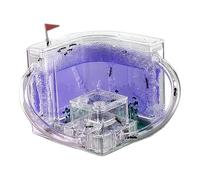 AZHKJKZH Formica Nido Formicaio Studio Habitat Kit Scientifico per L'educazione E L'apprendimento per Didattico Casette per Formiche(Purple)