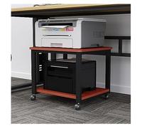 AZHKJKZH Porta Stampante Carrello Per Stampante Mobile Con Ruote Supporto Per Sotto La Scrivania Tavolo Per Stampanti Per Scaffali Per Per Ufficio A Casa Organizer Scrivania Ufficio(C,50 * 40 * 35cm)