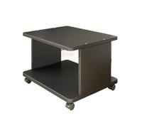 AZHKJKZH Porta Stampante Mobiletto Portadocumenti Portatile Multilivello da Pavimento for Riporre Stampanti Organizer Scrivania Ufficio(Black)