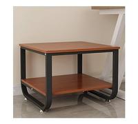 AZHKJKZH Porta Stampante Supporto Da Tavolo Per Stampante, Per Doppio, Ripiani Di Stoccaggio Per Carichi Pesanti Rack Per Per Fotocopiatrice Per Laser Organizer Scrivania Ufficio(A,60 * 60 * 60cm)