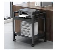 AZHKJKZH Porta Stampante Supporto Per Stampante Carrello Per Da Pavimento Ripiano Per Mobile Con Ruote Per Fax Organizer Scrivania Ufficio