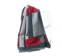 AZHKJKZH Sciarpa Calda Sciarpe alla Moda Scialle Lungo Coperta Sciarpa Calda Avvolgente Scozzese Grosso per La Vita Quotidiana(B)