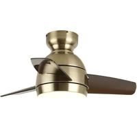 AZHKJKZH Ventilatore Soffitto con Luce Ventilatore Da Soffitto Moderno Leggero E Semplice Con Lampadario A Temperatura Di Colore Regolabile Telecomando Soggiorno(26 Inches)