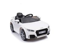 Aziamor Audi TT RS Auto Elettrica 12V per Bambini Colore Bianco