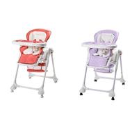 AZIAMOR AZ57 Seggiolone Pappa Dindalo' 3 in 1 Sdraietta e Dondolo Manuale Colore a Scelta