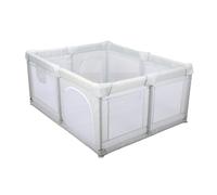 Aziamor Baby Recinto con Tappeto Box Neonato 120X160X68 cm Colore Grigio