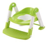 Aziamor Baby Step 3 in 1 Riduttore Wc con Scaletta colore Verde