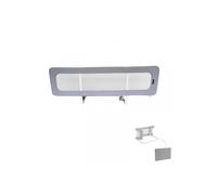 Aziamor Barriera letto Universale Sponda Letto bambini laterale 150 cm Grigio
