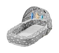 Aziamor Cloudy Riduttore Lettino e Culla Porta Enfant 2 in 1 colore Nuvola