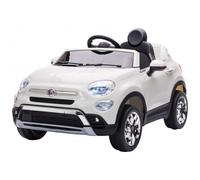 Aziamor Fiat 500X Auto Elettrica 12V Con Telcomando Parentale Colore Bianco