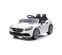 Aziamor Mercedes SLC 300 Auto Elettrica Bambini Telecomandata con Telecomando Parentale Colore Bianc