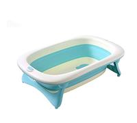 AZIAMOR Vaschetta Pocket per Bagnetto Neonato 84,5 x 50,5 x 10,5 cm Azzurro