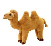 AZIDWERYQ Animale di pezza di Cammello, Peluche Realistico di Cammello a Due gobbe da 12 Pollici per Coccole, Decorazioni per la Camera da Letto e Regali