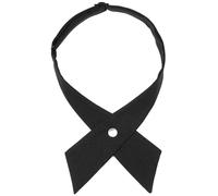 AZIDWERYQ Cravatte per Le Donne, Uniforme da Bro allegamene Regolabile con Le Cravatte Pre-Croce per Il Collo delle Ragazze, Lavoro a Bowtie Crisi Cravatta