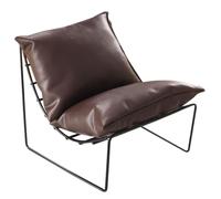 AZIDWERYQ Mobili per Bambole in Scala 1/6, Divano per casa delle Bambole in Pelle Vintage con Schienale, Divano Pigro Sedia per casa delle per Accessori per mobili della, Sedia Mar