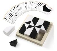 AZIDWERYQ Puzzle per Bambini, Puzzle a Blocchi, Gioco in plastica Blocchi nascosti per Bambini Gioco di Allenamento per Il Pensiero Spaziale 3D per Rompicapo per dai 4 Anni in su