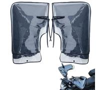 AZIDWERYQ Soculi a manubrio Portiera ＆ Mulfo del manubrio in motoslitta impermeabile, guanti di termici inverno protettive con striscia riflettente per clima freddo foce Moffs momo di neve