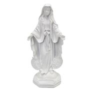 AZIDWERYQ Vergine Mary Statue da 8, 6 pollici Madre Maria Statua in resina Figurine cattoliche per decorazioni per il desktop della casa religiosa