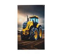 Azienda Farm Tractor Stampa Esterna Bandiera Decorativa Display Tutte le Stagioni Modello su un solo lato Cortile Portico Patio