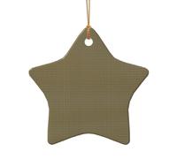 Azienda Fattoria Trattori Stampa Albero di Natale Ornamenti in Ceramica Appeso Porcellana Pendenti