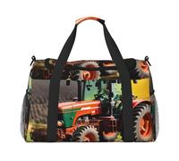 Azienda Trattori agricoli Stampa Ampio Viaggio Grande Capacità Mano Borsa Da Viaggio Carry On Tote Pieghevole Borsa Da Viaggio