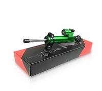 AZIKEN stabilizzatore di sterzo del Manubrio per Kawasaki Z750 Z 750 z750 Moto di Alluminio di CNC Stabilizzatore di Sterzo Ammortizzatore Ammortizzatore sterzo Stabile (Color : Black Green)