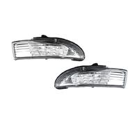Azimcai LED Fanale Specchietto Laterale Per JAC E10X Per E.JS1 Indicatore Luminoso Indicatore Di Direzione Specchietto Retrovisore Auto(Left and right)