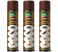 Azimuthgarden Multipack 3 Pz Speciale Striscianti Mayer Elimina tutti gli Insetti Striscianti Multinsetto Spray 400 ml