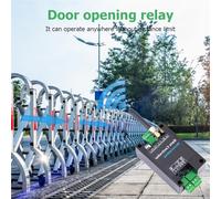 Azionamento per cancelli scorrevoli, G202 Door Opener WiFi Controller GSM Remote Control Gate Accessories Mobile Phone 4G for Garage Doors Shutters,per Casa, Fabbrica(GSM-G202-2G-5pcs)