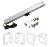 Azionatore elettrico per aprifinestra da 24 V con telecomando e interruttore a catena singola per lucernari prese d'aria sul tetto Ventilat Solut Easy Installat