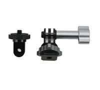 Azione in lega di alluminio Montaggio verso la gabbia del telefono, supporto per treppiedi del telefono universale regolabile e resistente Adattatore per la scarpa a ginnastica a