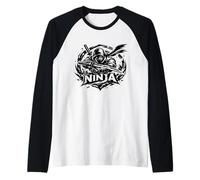 Azione Ninja Maglia con Maniche Raglan