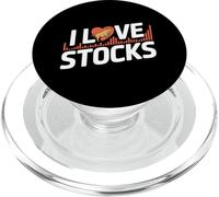 Azioni I Love Trend del mercato finanziario toro PopSockets PopGrip per MagSafe