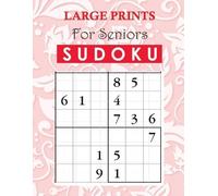 Aziz Mott Soduku Large Prints for Seniors (Tascabile)
