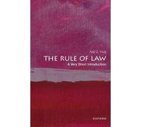 Aziz Z. Huq The Rule of Law (Tascabile) Very Short Introductions